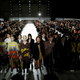 Models present creations by Belgian designer Dries Van Noten as part of his Fall/Winter 2017-2018 women's ready-to-wear collection during Fashion Week in Paris, France March 1, 2017. REUTERS/Gonzalo Fuentes - RC1CE32BE800
